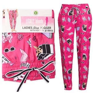 Legally Blonde Sleep Joggers with Pockets sz: XL (16-18)